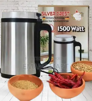 1500 Watt Germany Technology Silver Crest Stainless Steel Electric Min