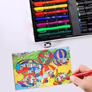 Art Supplies Set for Kids, 66 Pieces Art Set, Highlight Art Markers