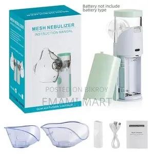 Mini Mesh Nebulizer Portable Handheld Effective Respiratory Solution F