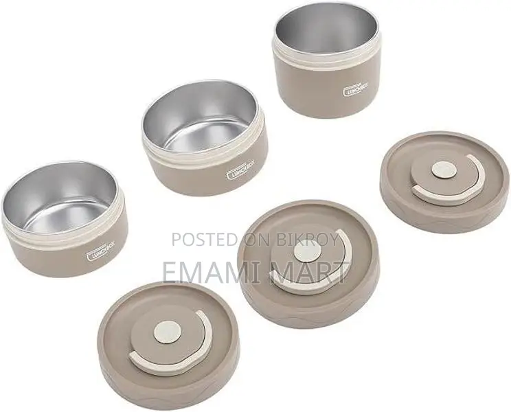 Insulated Lunch Box, Portable Stainless Steel Food Container with Bag,