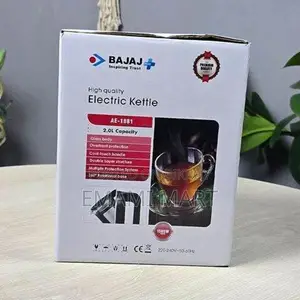 Bajaj AE1881 Double Layer Electric Glass Kettle - 2 Liter - Black fast