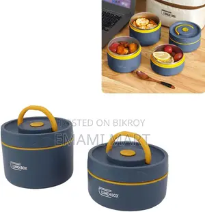 Lunch Box With Thermal Bag, Portable Leakproof Lunch Containers
