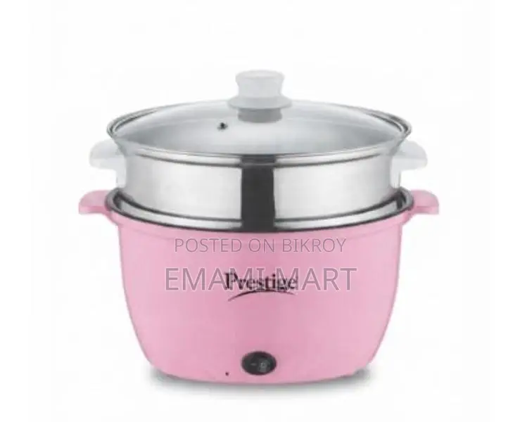 Prestige 5.2L Multifunctional Electric Cooking Pot with Steamer