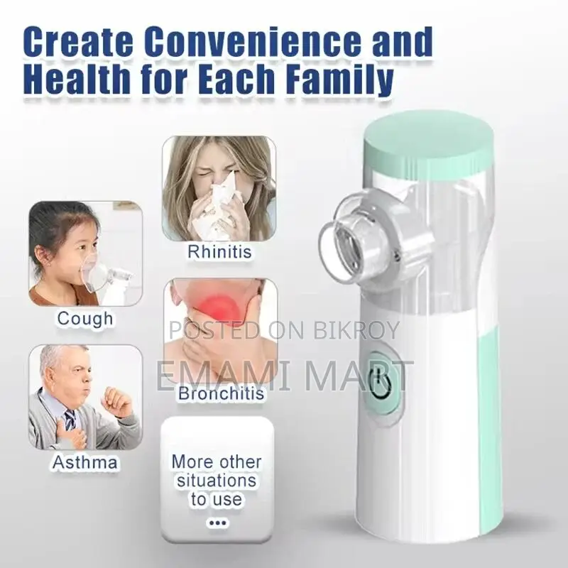 Mini Mesh Nebulizer Portable Handheld Effective Respiratory Solution F