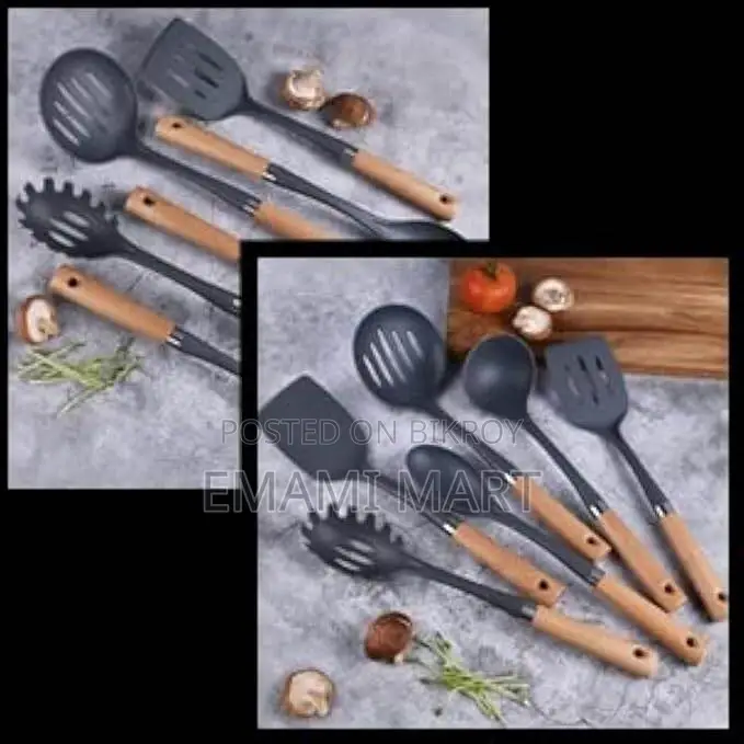Silicone Cooking Utensil Set,12pcs Silicone Cooking Kitchen Utensils S