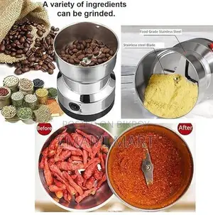 Nima Electric Spice & Coffee Bean Grinder. 4 Blade Stainless Steel Min