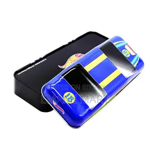 Car Shape Pencil Box with Book Reading Stand and Three Level of Storag