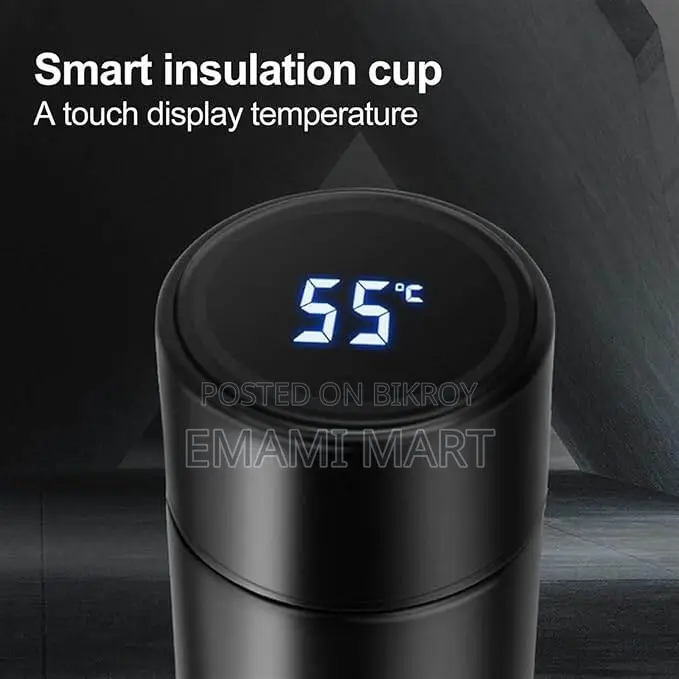 Insulating Pot Smart Cup Stainless Steel LED Digital Smart Vacuum Cup 
