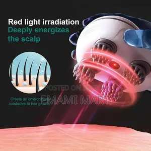 2 in 1 Scalp Massager & red Light Therapy |LED Massage Comb for Hair G