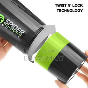 Protein Shaker Bottle with 2 Extra Compartment Jars
