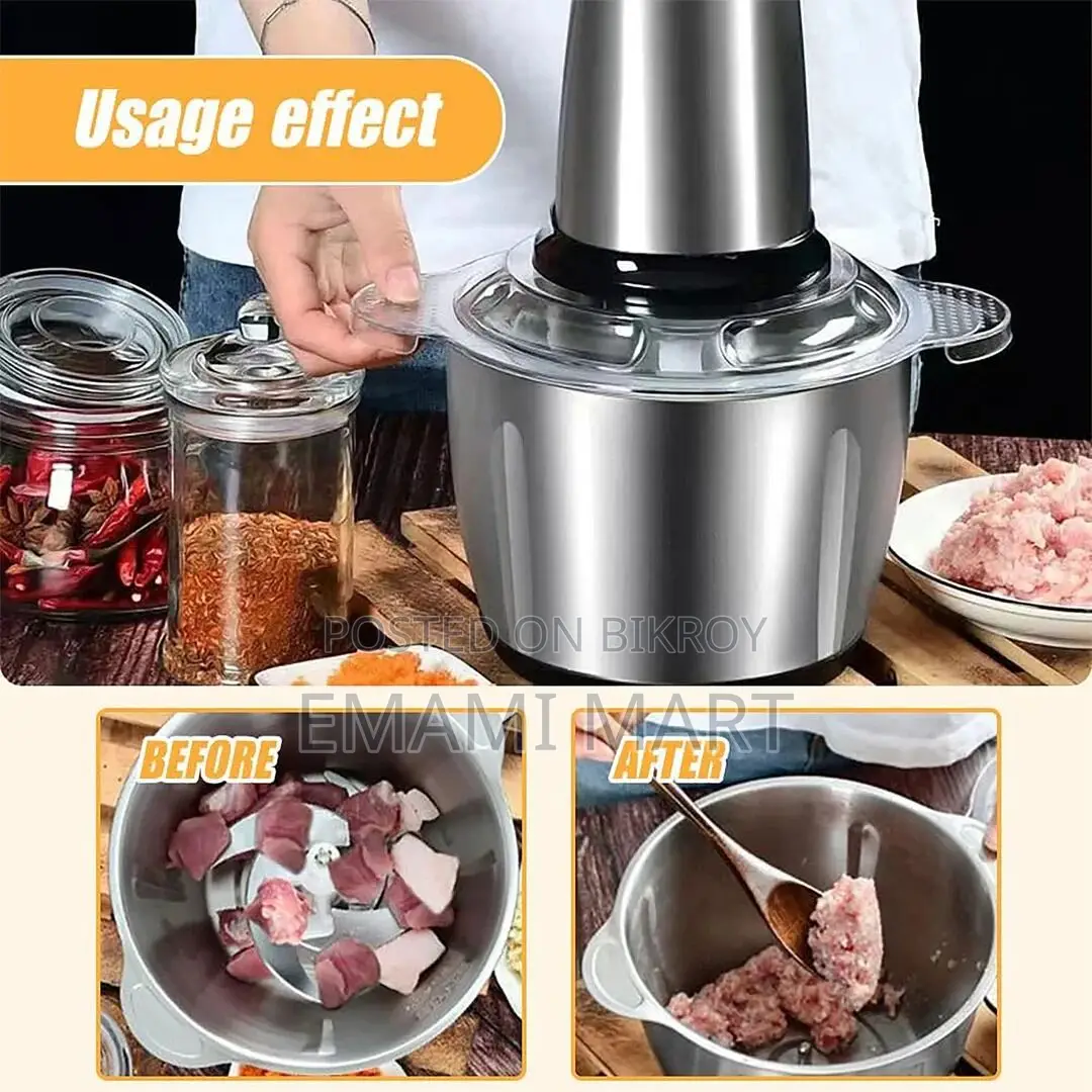 Sokany 800w 2 Speed 3L Multifunction Electric Meat Grinder Food 304 St