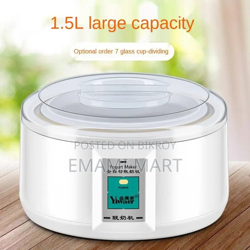 1.5L Electric Yogurt Maker (Doi Maker)，Automatic Multifunction Yogurt 