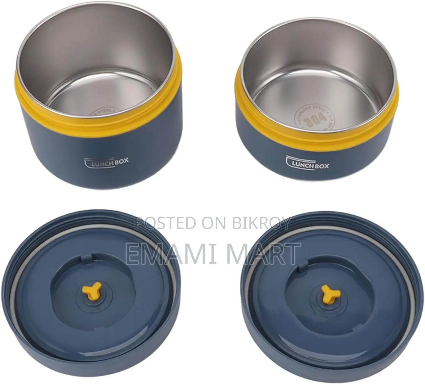 Lunch Box With Thermal Bag, Portable Leakproof Lunch Containers