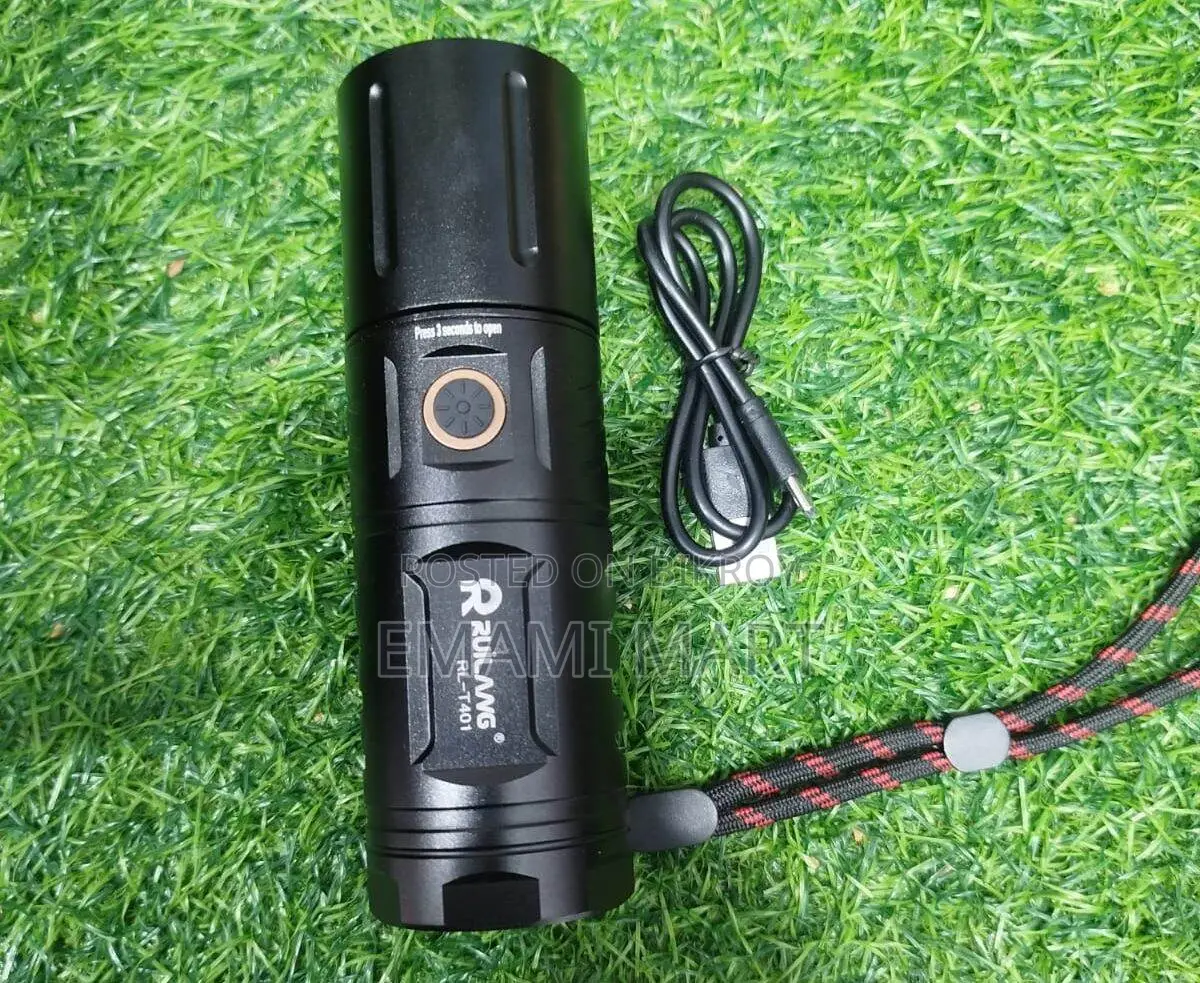 High Powered Multi Purpose Zoomable Strong Light T40 Led Flashlight Us