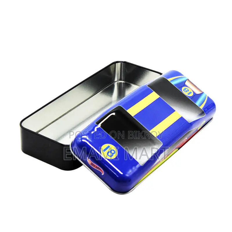 Car Shape Pencil Box with Book Reading Stand and Three Level of Storag