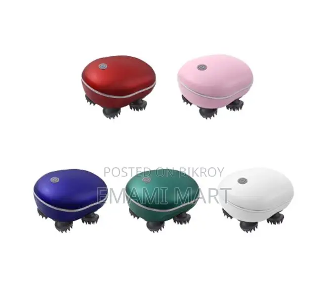 Scalp Head Hair Massager, Electric Waterproof Massager, Red Light Ther