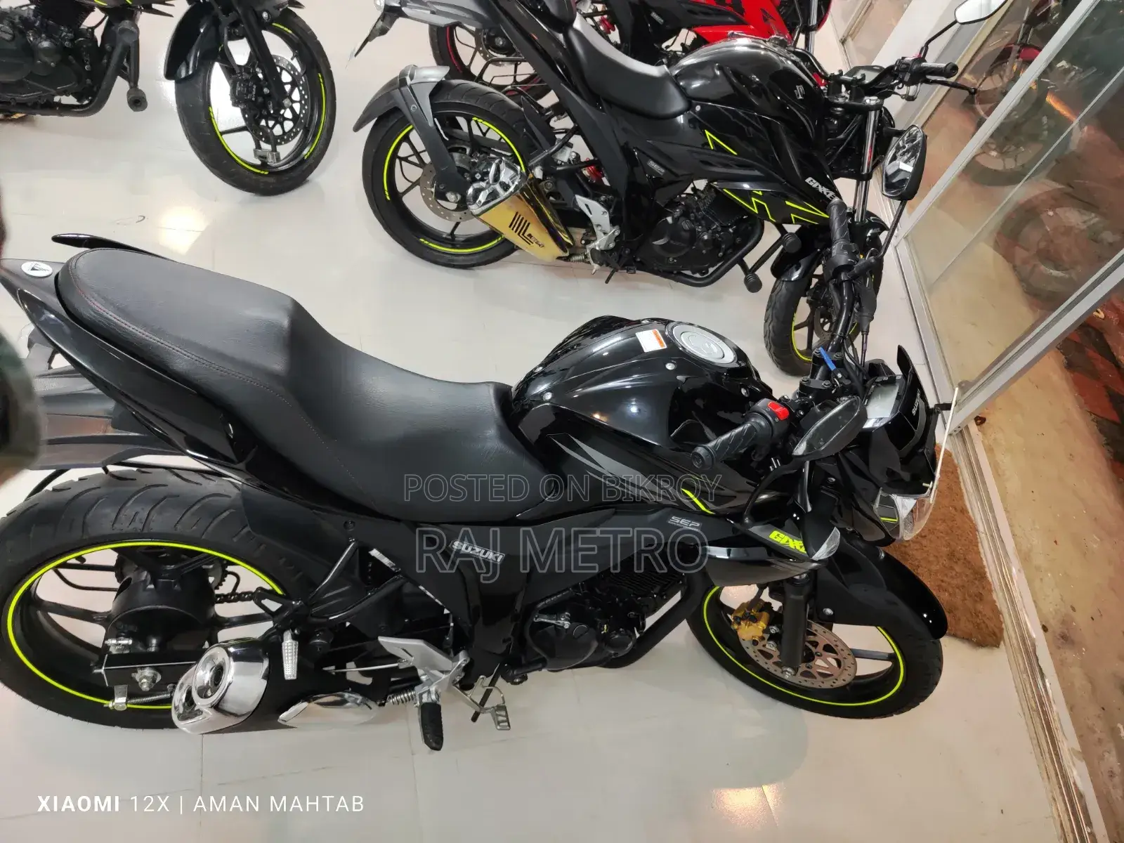 New Suzuki Gixxer 2026 Black