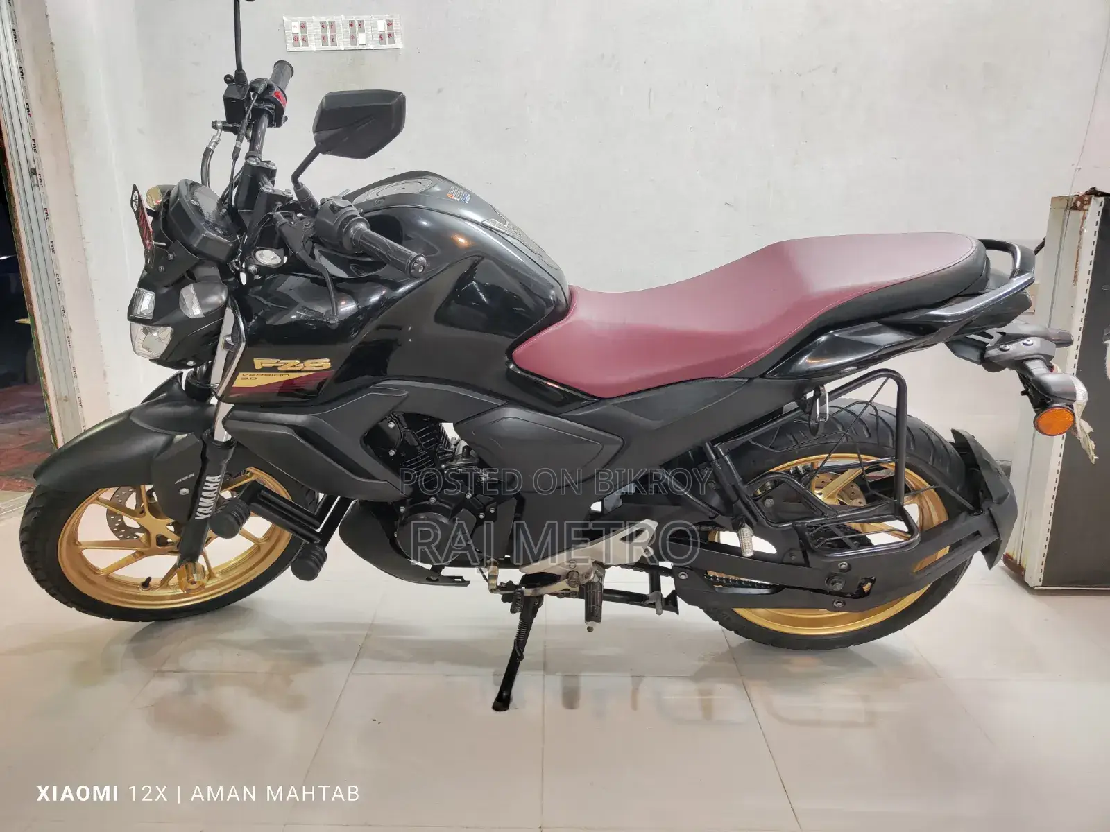 Yamaha FZS V3 2023 Black