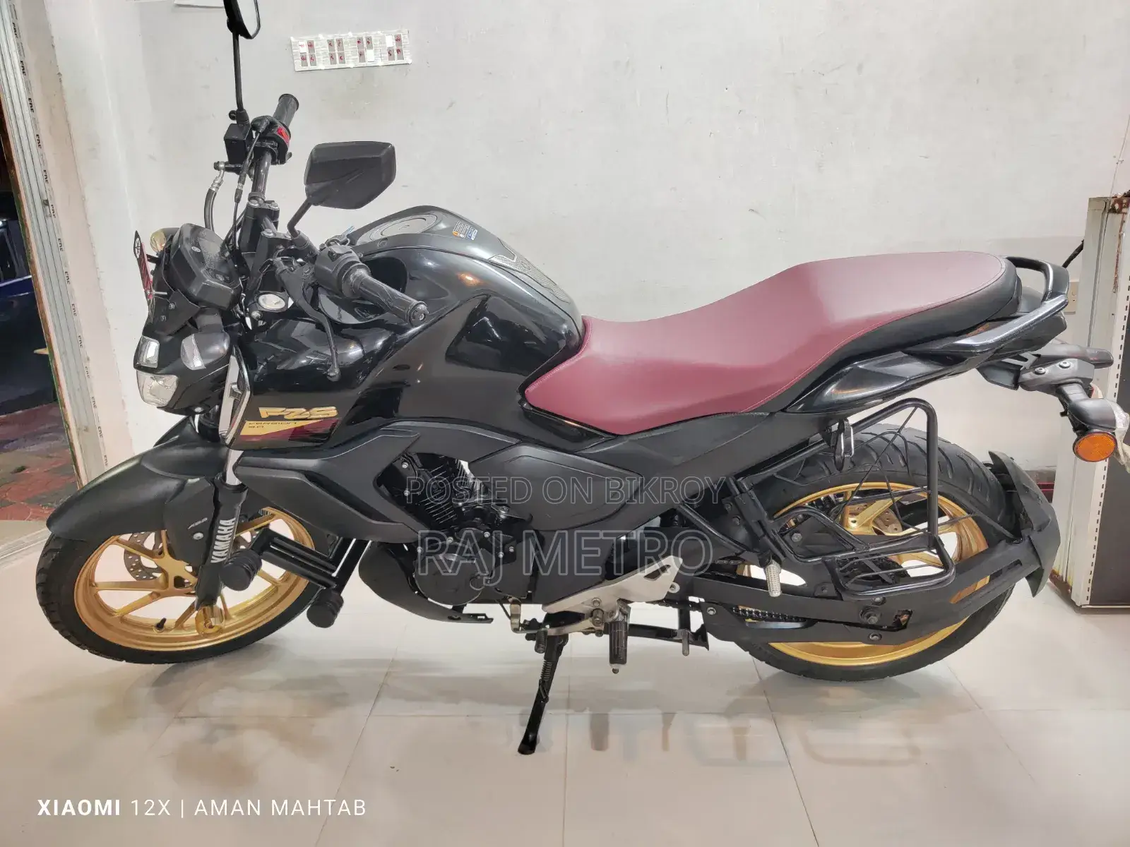 Yamaha FZS V3 2023 Black