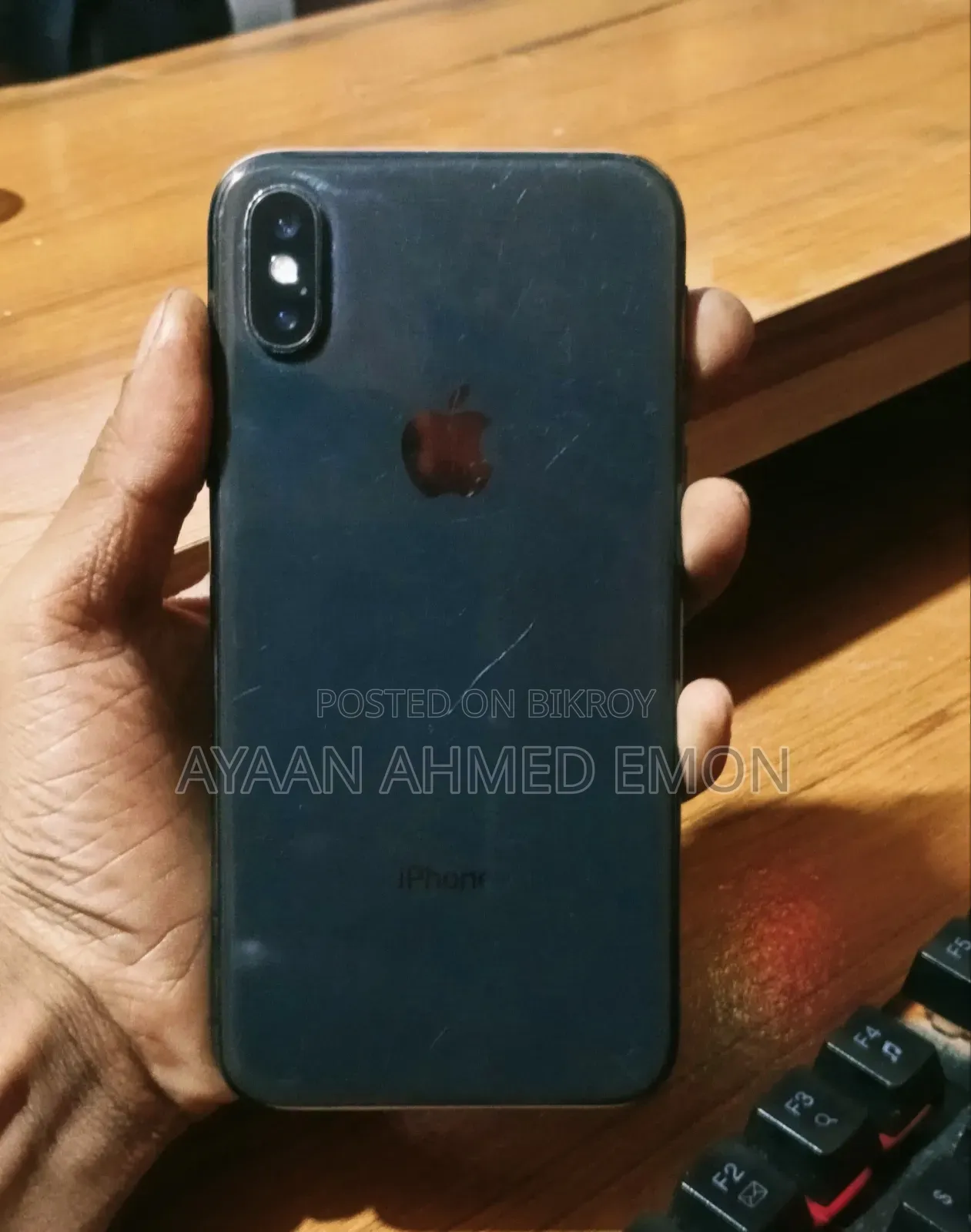 Apple iPhone X 64 GB Black