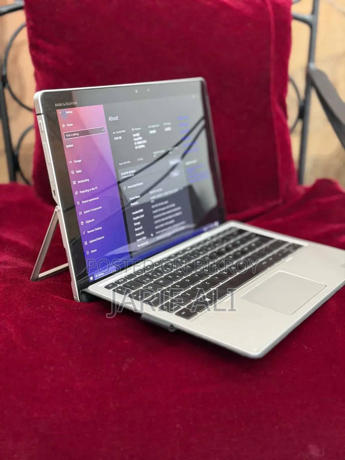 New Laptop HP Elite X2 1012 G2 8GB Intel Core I5 SSD 256GB