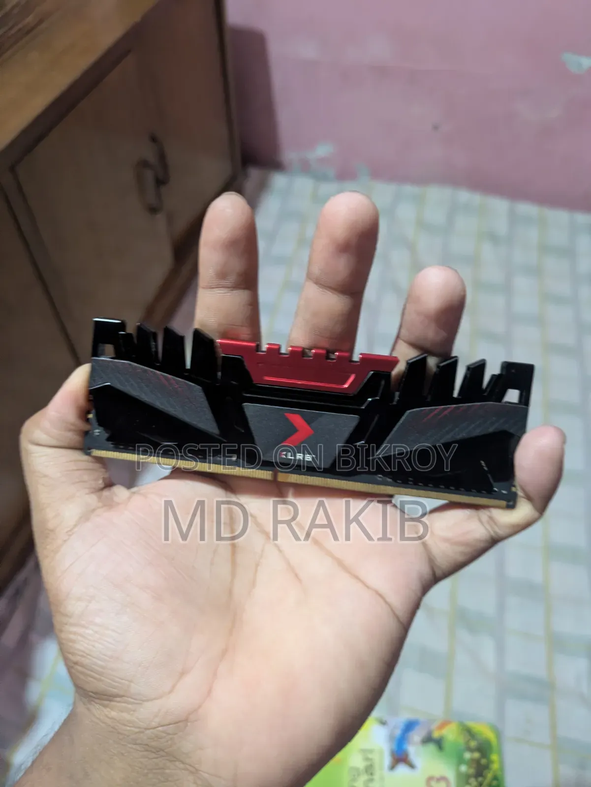 8GB Pny Xlr8 Ddr4 3200MHz Desktop Gaming RAM.