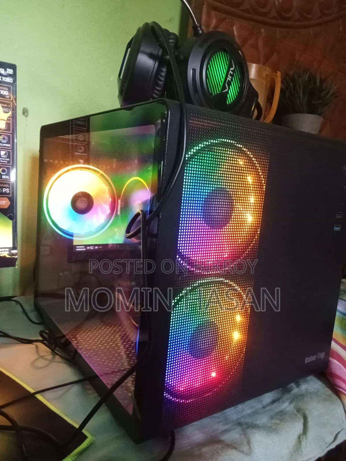 New Desktop Computer MSI 8GB AMD Ryzen 5 SSD 256GB