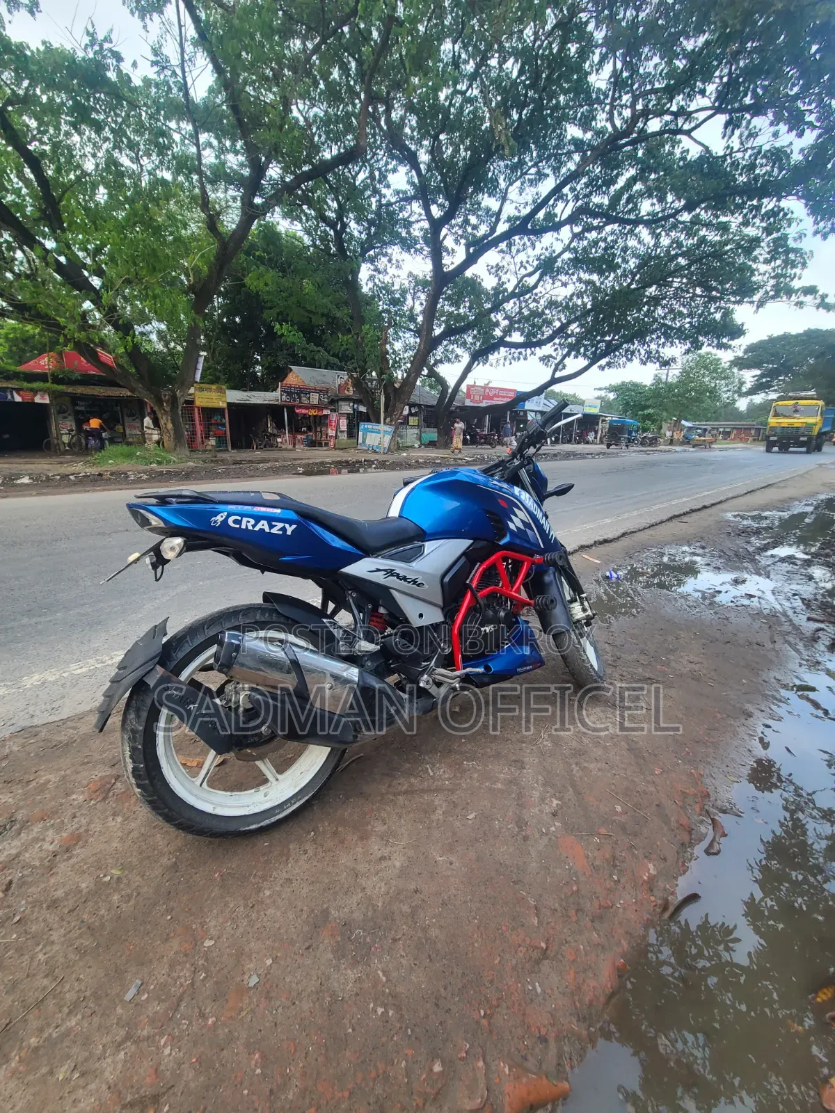 TVS Apache RTR 160 4V 2021 Blue