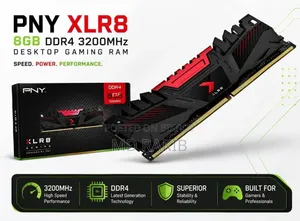 8GB Pny Xlr8 Ddr4 3200MHz Desktop Gaming RAM.