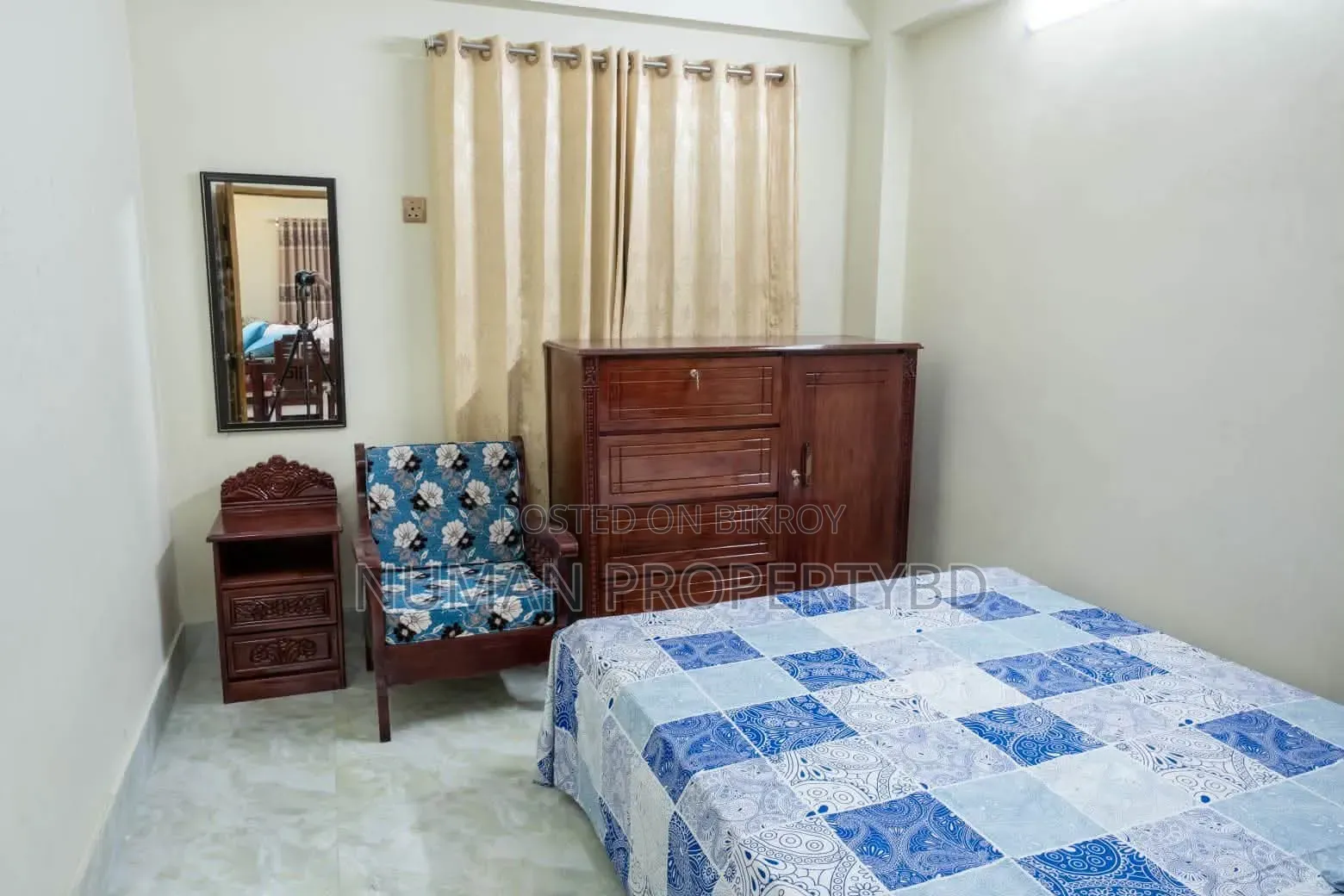 Furnished 3-Bedroom Apartment in Numan Property Bd, Basundhara for Rent