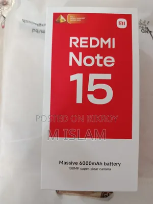 New Xiaomi Redmi Note 15 128 GB Green