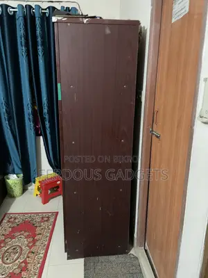 3 Door Wooden Wardrobe / Almirah With Drawers (Good Condition)