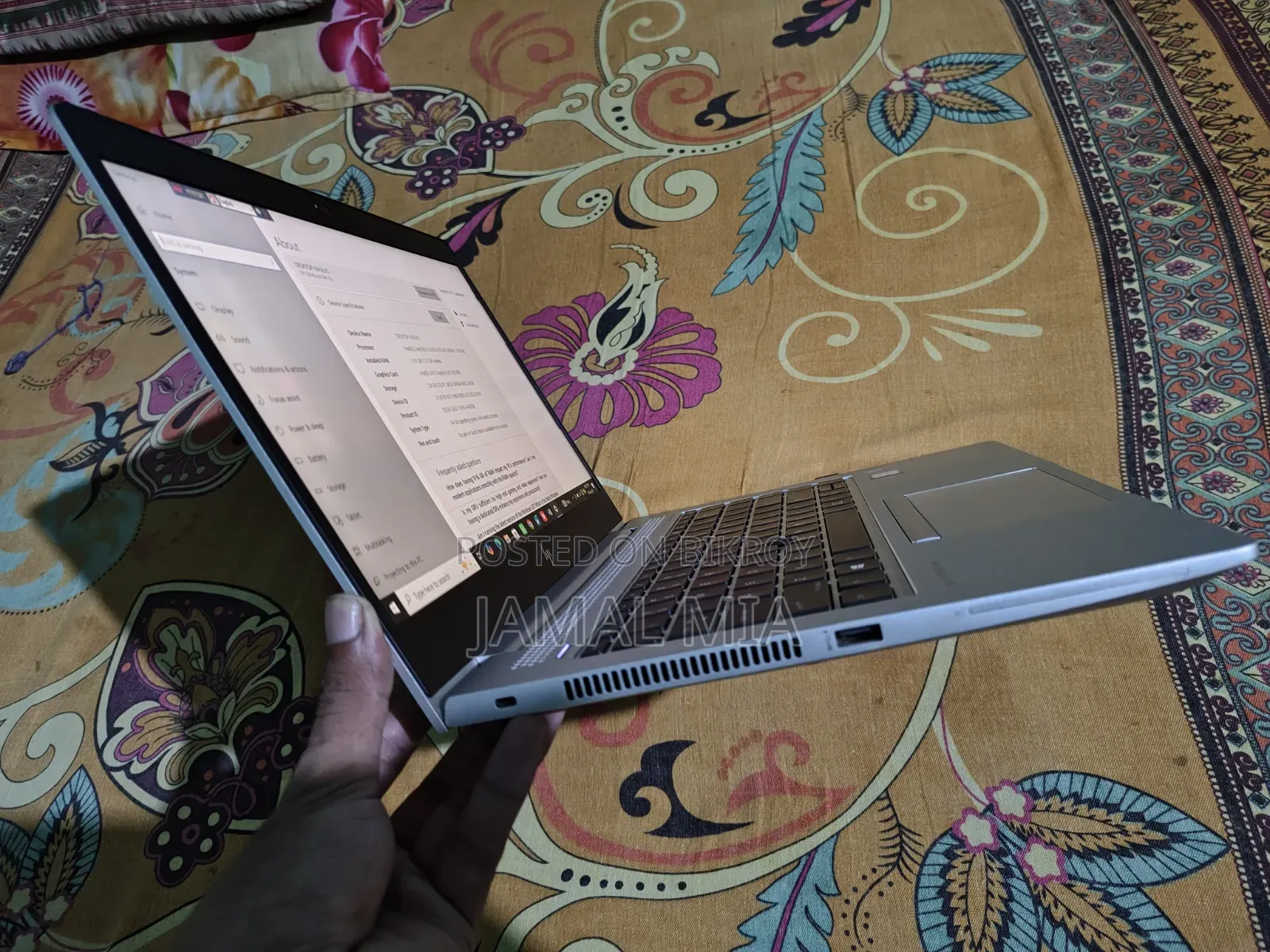 ল্যাপটপ HP EliteBook 640 G9 8GB Intel Core I5 HDD 256GB
