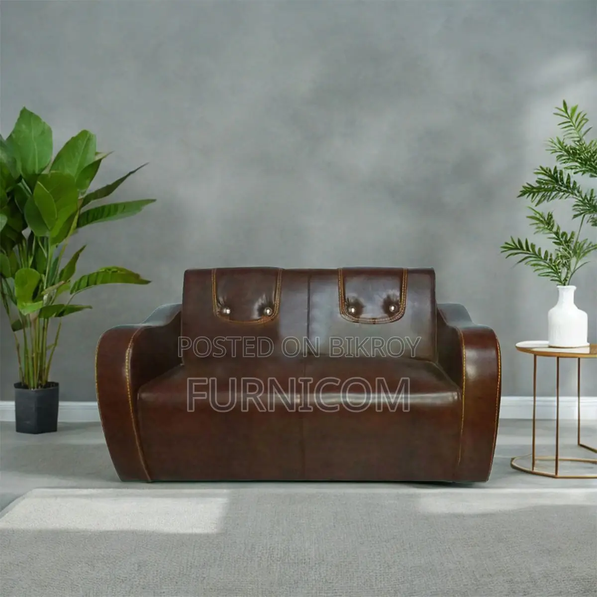 Stylish and New mehgani two seat arm sofa