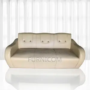 Furnicom Deep Cushioning 3 Seater Sofa for ultimate comfort Living Roo
