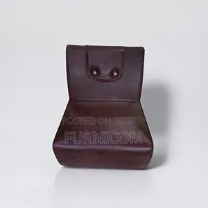 Armless Ply-Wood Armchair -Coffee