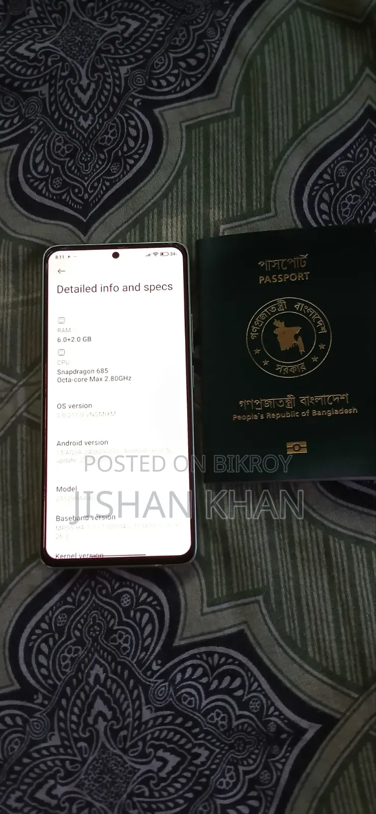 Xiaomi Redmi Note 13 128 GB Gold