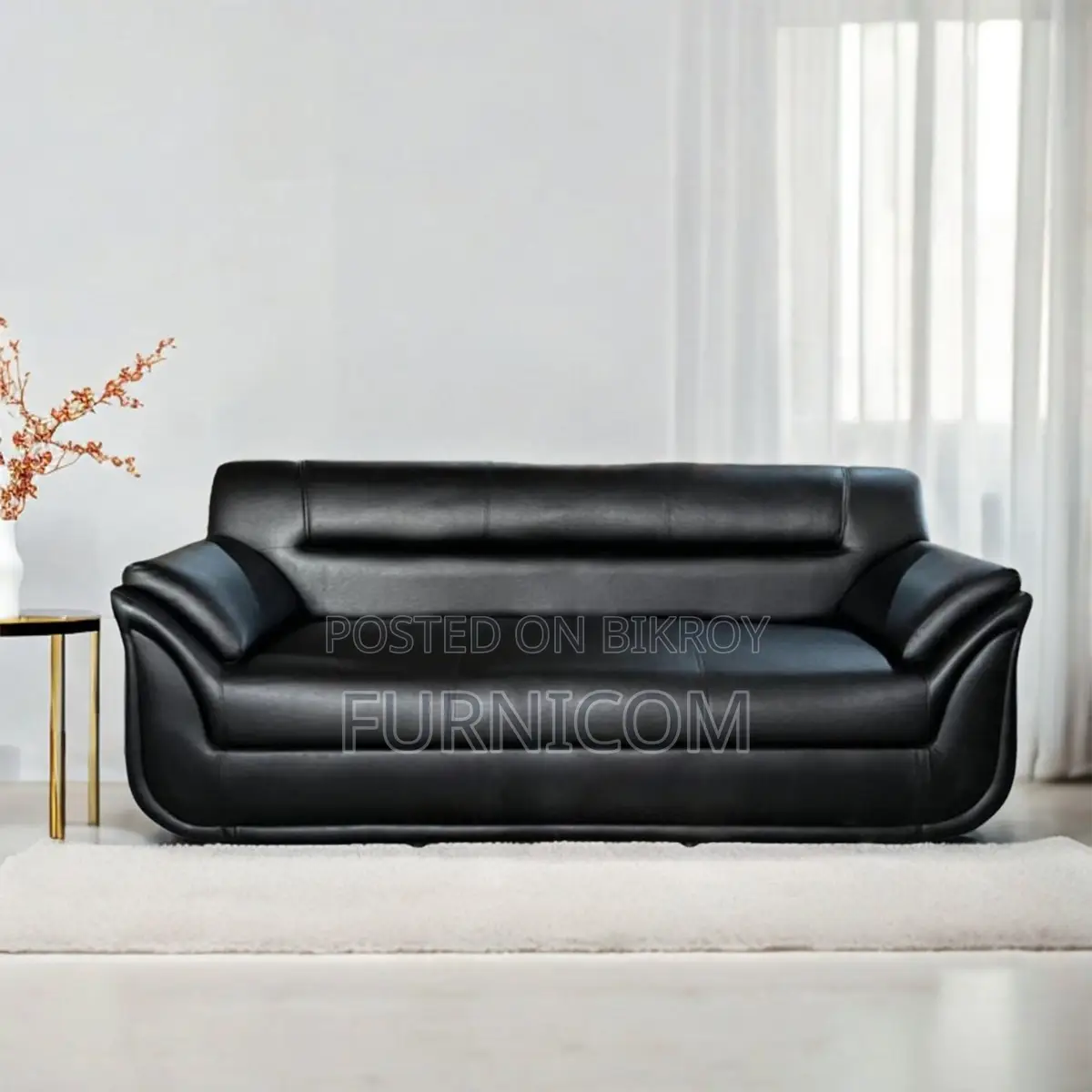 FURNICOM 3 Seater Sofa Living room sofa corner sofa sofa set 2 Pcs