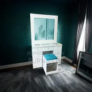 Vanity Set/ Dressing Table Set/ Dressing Table With Dressing Stool