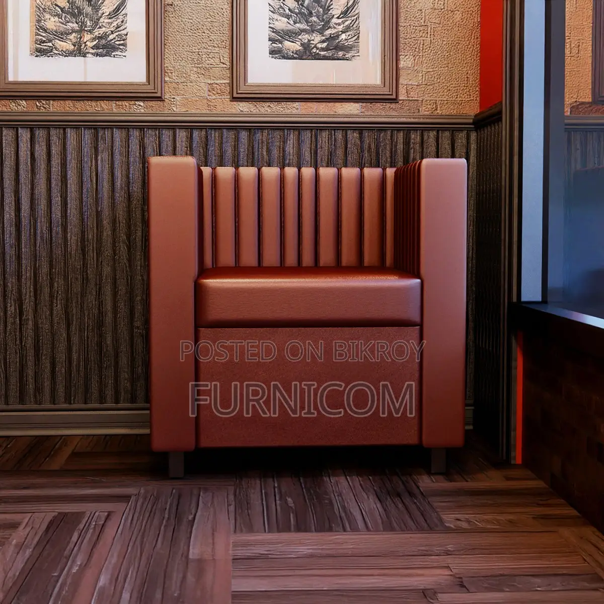 Single Seater Restaurant Sofa