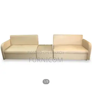 Sofa 4 seater with side table