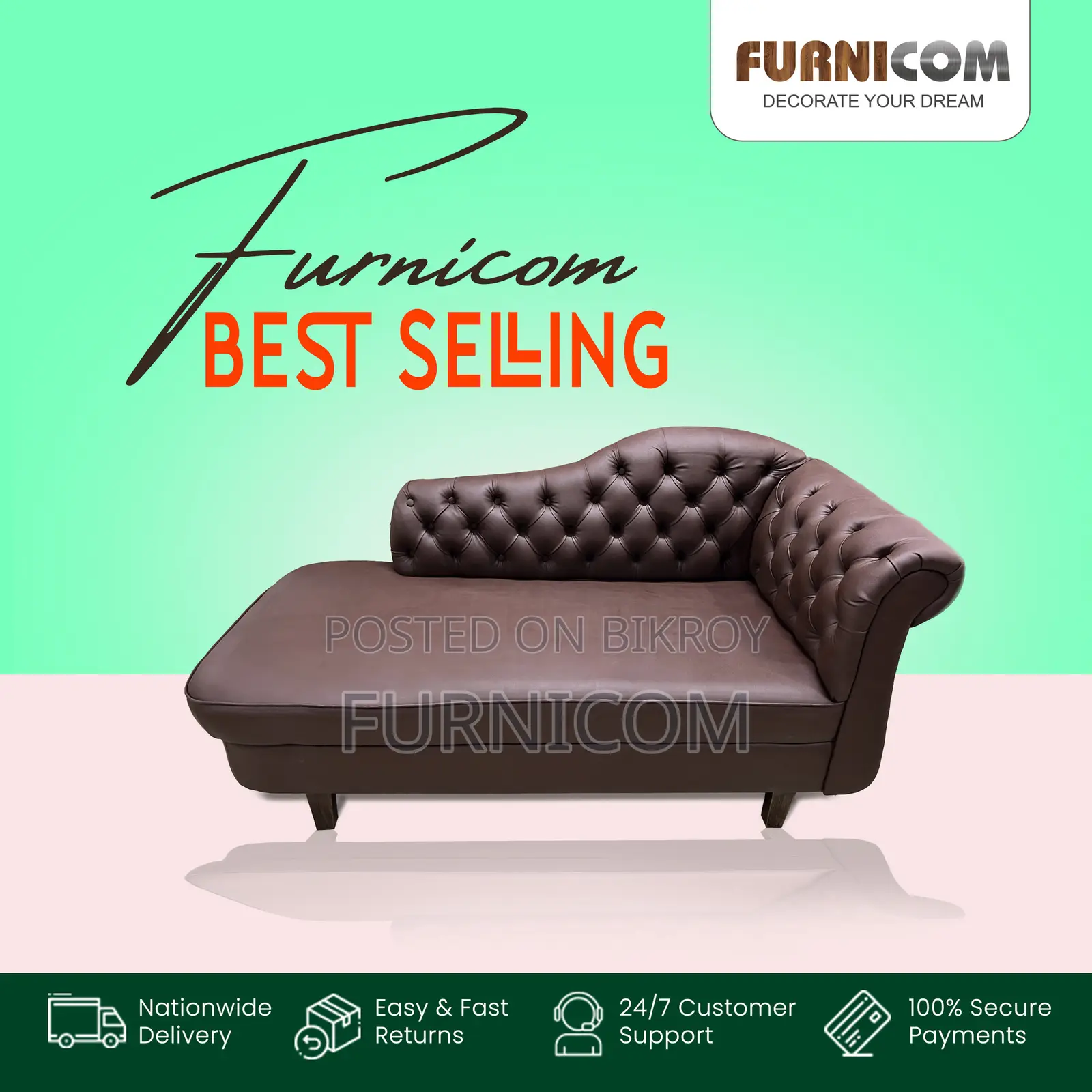Furnicom Divan/ Sofa/ Sofa Set/ L shape sofa/ Corner Sofa/ Apple sofa/