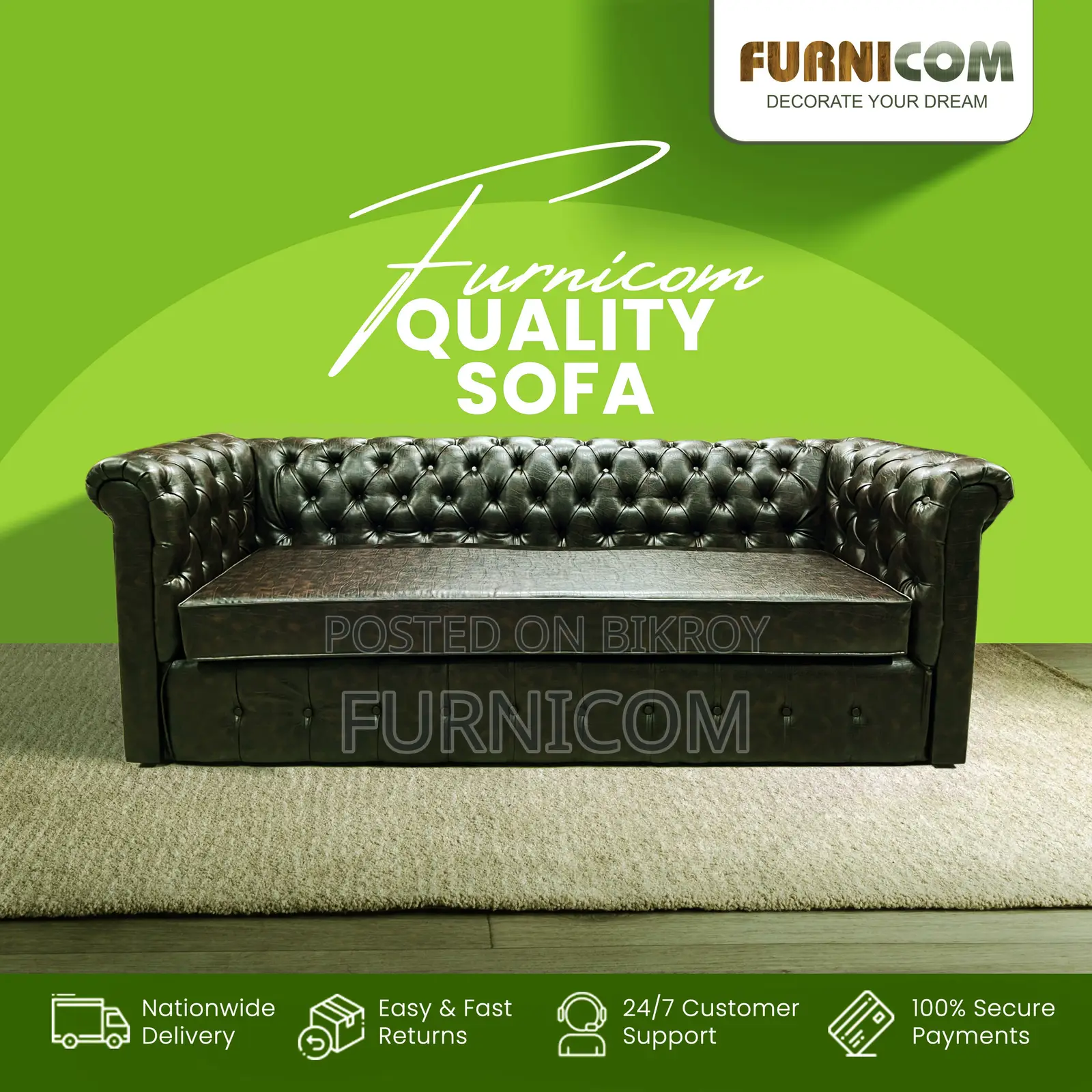 Furnicom Sofa/ Sofa/ Sofa Set/ L shape sofa/ Corner Sofa/ Apple sofa/ 