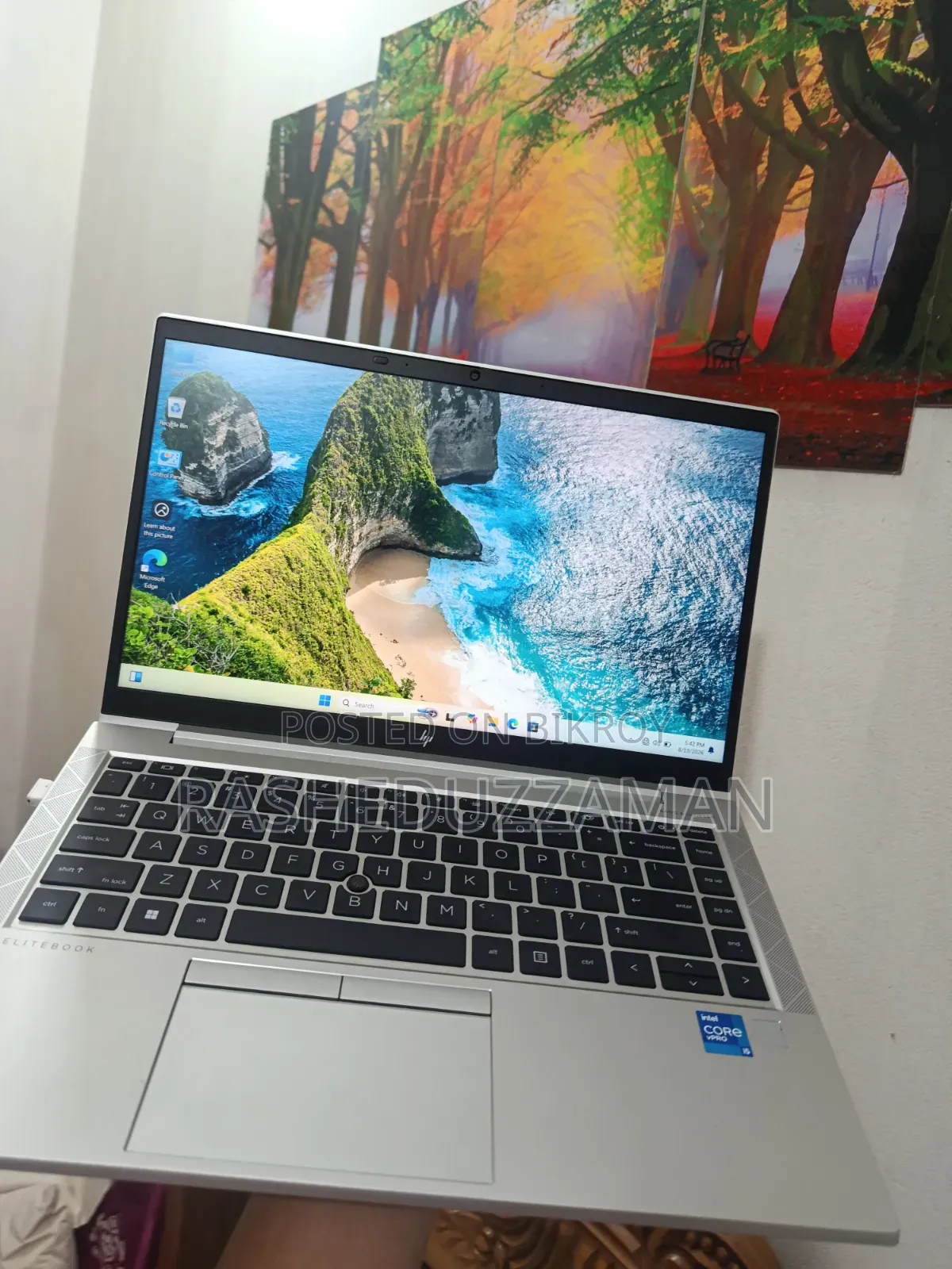 Laptop HP EliteBook 840 G8 16GB Intel Core I5 SSD 512GB