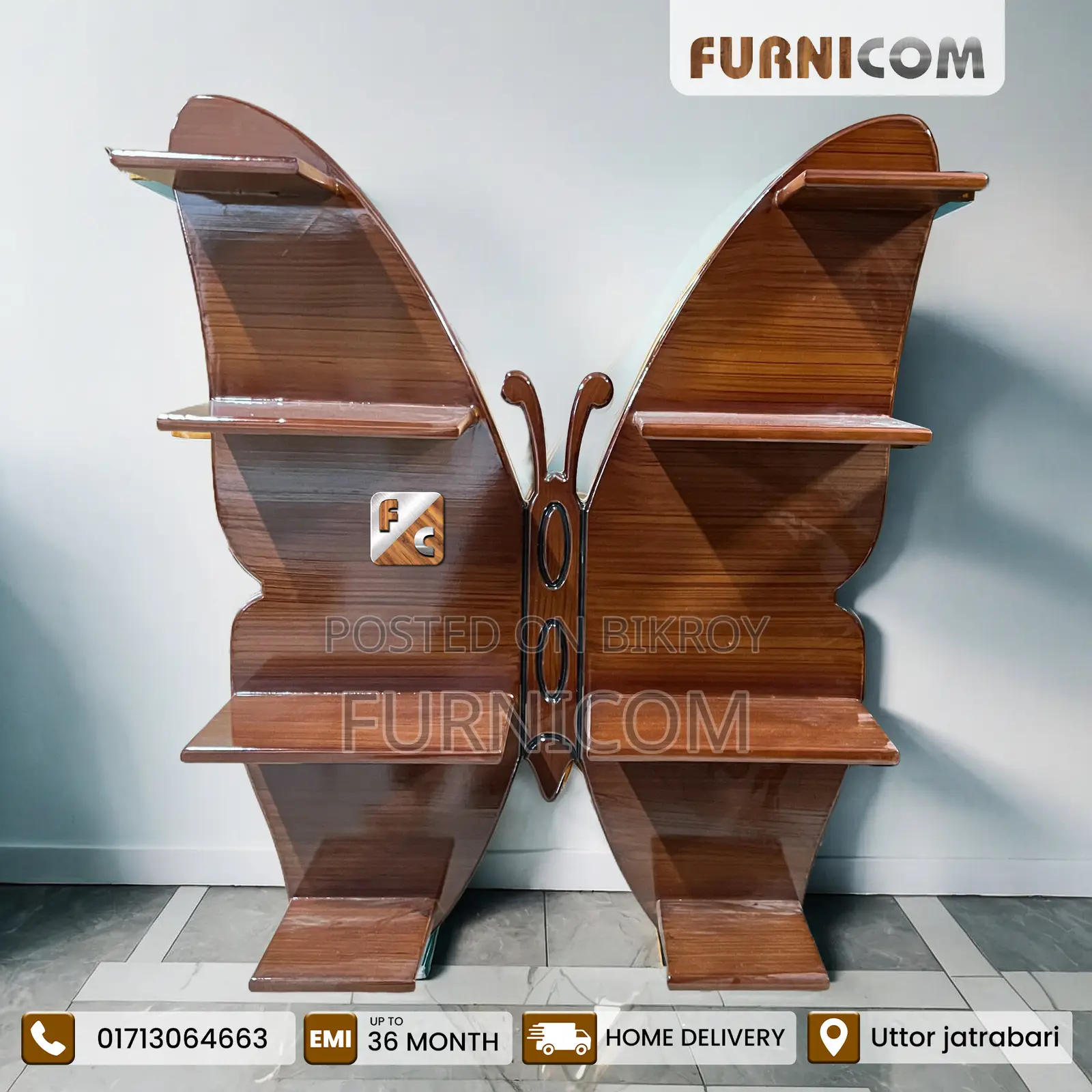 Wall Mount Display Unit | Showpiece Shelf Racks Stand | Storage Rack