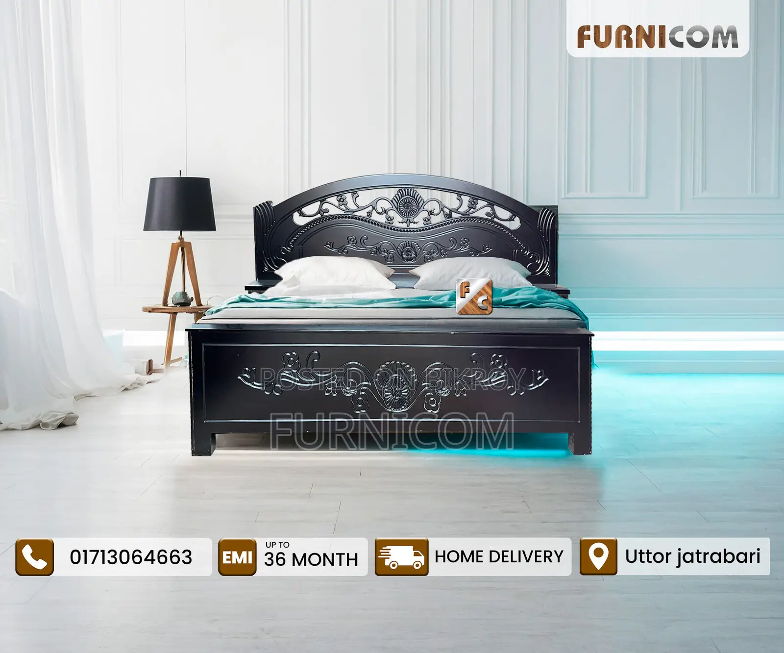Furnicom Beds/ Bedroom set/ Bedset/ Bed