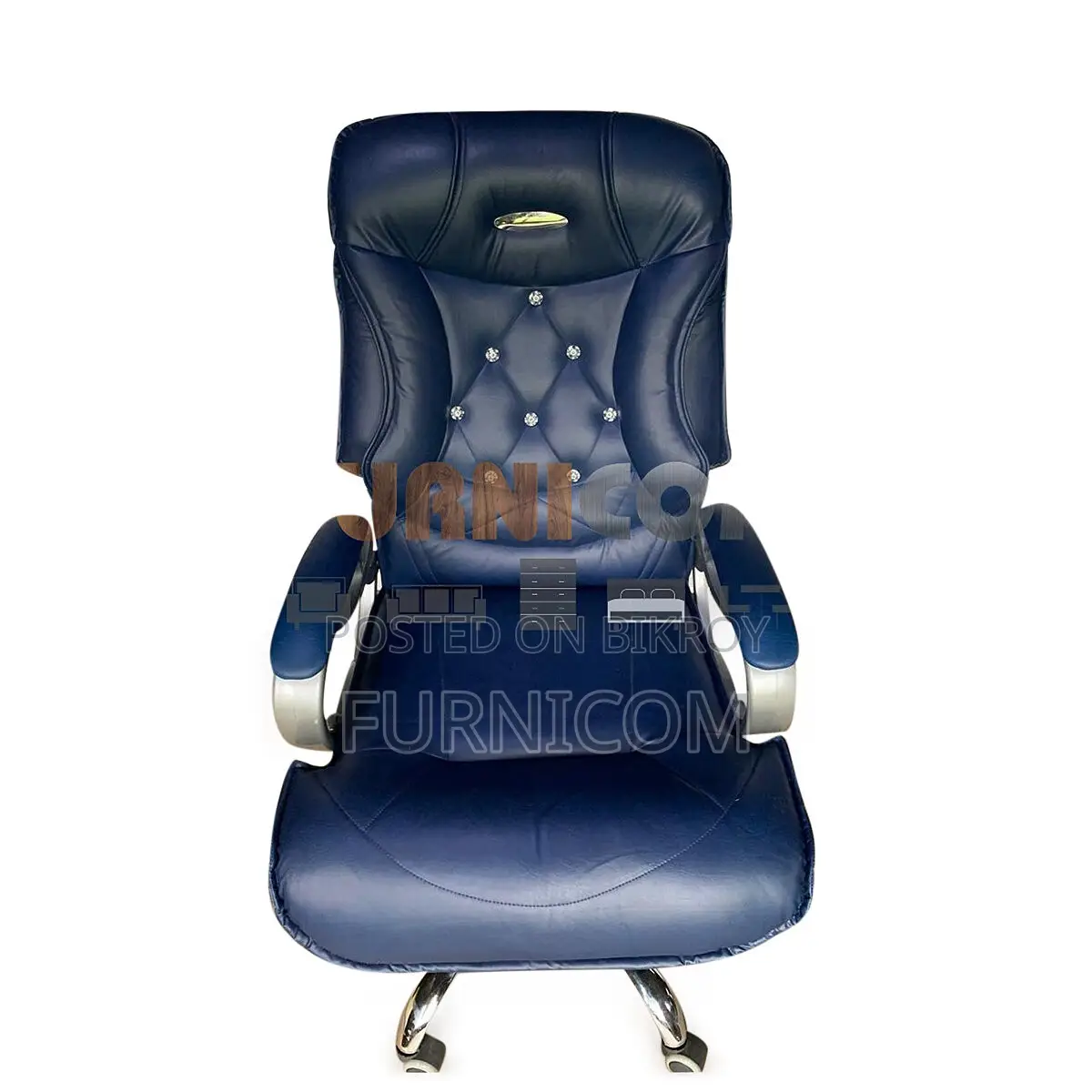 Royal Blue Boss Chair (FCBC 10)