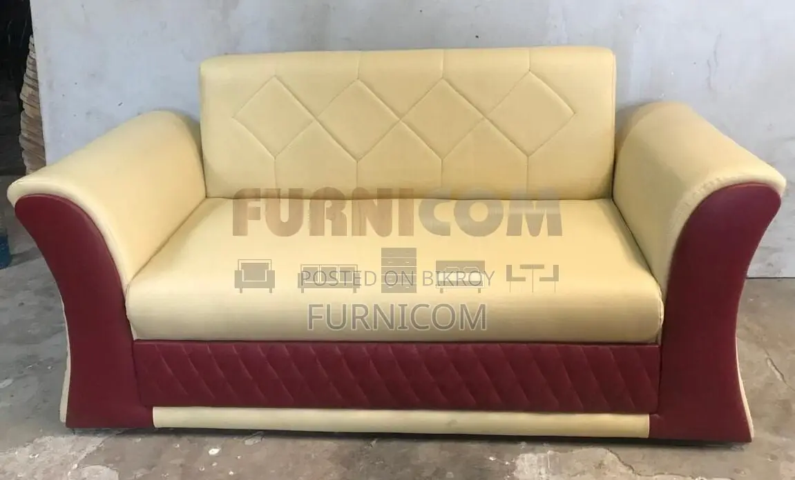 2 Seater Rolled Arm Fluffy Sofa