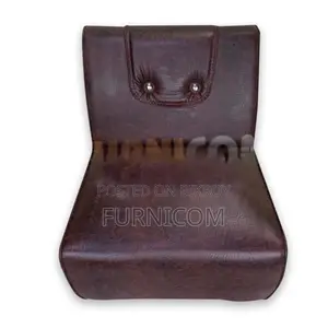 Armless Ply-Wood Armchair -Coffee