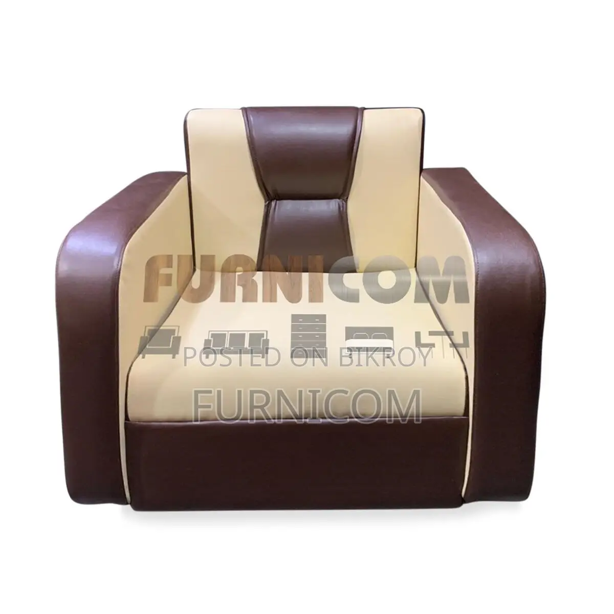 Straight-backed Snug Armchair